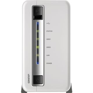 NASO QNAP Turbo Station TS-212, Gb LAN, weiß