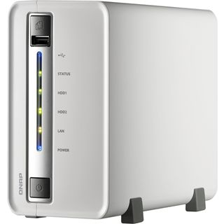 NASO QNAP Turbo Station TS-212, Gb LAN, weiß