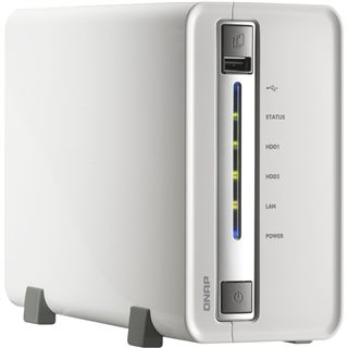 NASO QNAP Turbo Station TS-212, Gb LAN, weiß