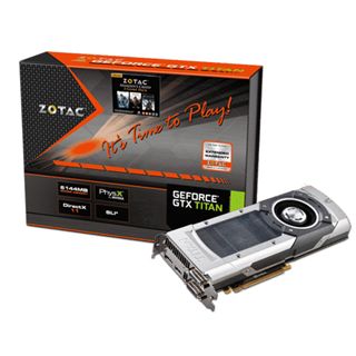 6GB ZOTAC GeForce GTX Titan Aktiv PCIe 3.0 x16 (Retail)
