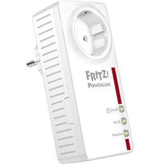 AVM FRITZ!Powerline 546E 500 MBit/s 2x LAN 10/100/WLAN 300 MBit/s 1er
