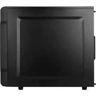 Thermaltake Versa G1 mit Sichtfenster Midi Tower ohne Netzteil schwarz