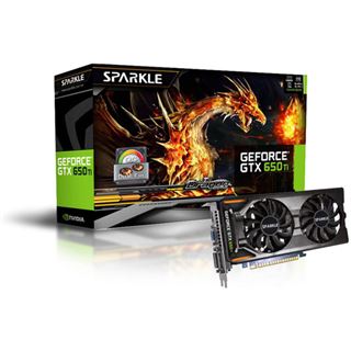 1GB Sparkle GeForce GTX 650 Ti SOC Aktiv PCIe 3.0 x16 (Retail)