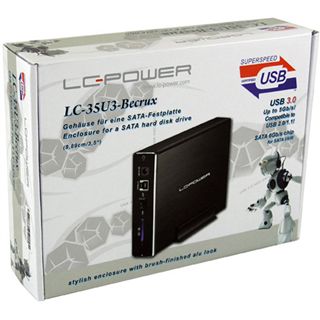 LC-Power LC-35U3 BECRUX 3.5" (8,89cm) USB 3.0 schwarz