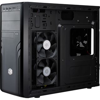 Cooler Master Force 500 Midi Tower ohne Netzteil schwarz
