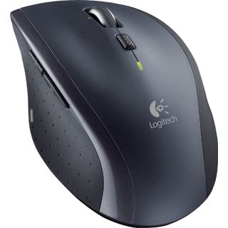 Logitech M705 Marathon Maus USB schwarz (kabellos)