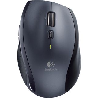 Logitech M705 Marathon Maus USB schwarz (kabellos)