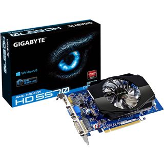 2GB Gigabyte Radeon HD 5570 HD Experience Serie Aktiv PCIe 2.1 x16