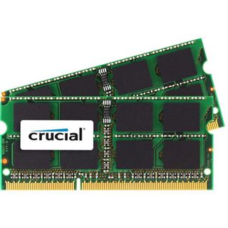 8GB Crucial CT2C4G3S1067MCEU DDR3-1066 SO-DIMM CL7 Dual Kit