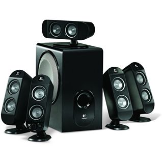 SOU Logitech Aktivboxen X-530 5.1 System 70W RMS Schwarz RETAIL