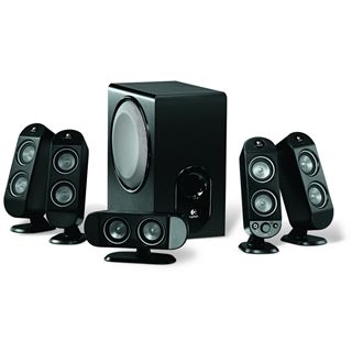 SOU Logitech Aktivboxen X-530 5.1 System 70W RMS Schwarz RETAIL