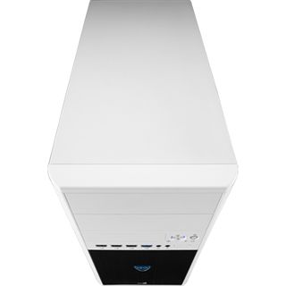 AeroCool QS-200 Midi Tower ohne Netzteil weiss