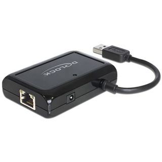 Delock 62440 USB 3.0 Hub 3 Port + 1 Port Gigabit LAN