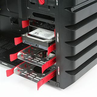 Cooltek K5 3.0 Midi Tower ohne Netzteil schwarz