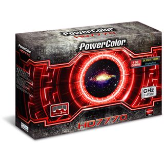 1GB PowerColor Radeon HD 7770 GHz Edition Aktiv PCIe 3.0 x16 (Retail)
