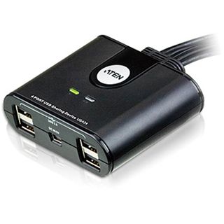 ATEN Technology US424 4-fach USB 2.0 Peripheriegeräte Swicth