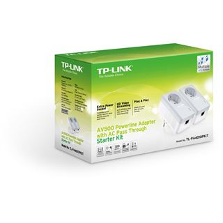 TP-Link Powerline AV500 Nano Adapter Kit 300 MBit/s 1x LAN 10/100 2er