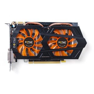 2GB ZOTAC GeForce GTX 650 Ti Boost Aktiv PCIe 3.0 x16 (Retail)