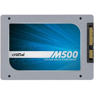 480GB Crucial M500 2.5" (6.4cm) SATA 6Gb/s MLC