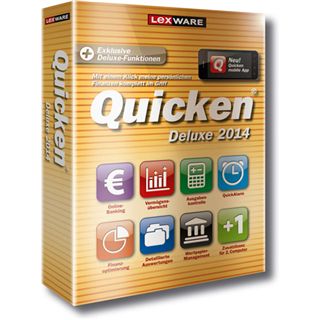 Lexware Quicken Deluxe 2014 32/64 Bit Deutsch Office Vollversion PC