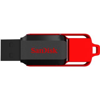 64 GB SanDisk Cruzer Switch rot/schwarz USB 2.0