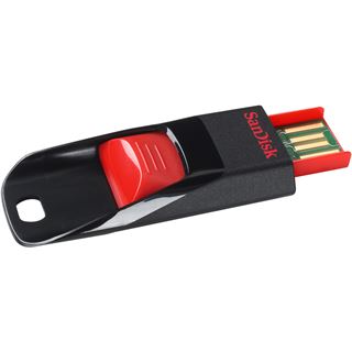 64 GB SanDisk Cruzer Edge rot/schwarz USB 2.0