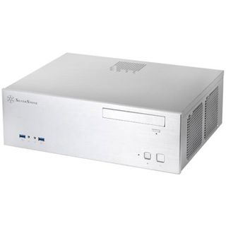 Silverstone Grandia GD04S USB 3.0 Desktop ohne Netzteil silber