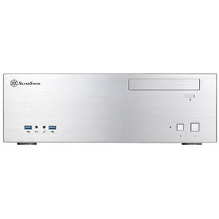 Silverstone Grandia GD04S USB 3.0 Desktop ohne Netzteil silber