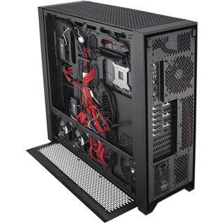 Corsair Obsidian 900D mit Sichtfenster Big Tower ohne Netzteil schwarz