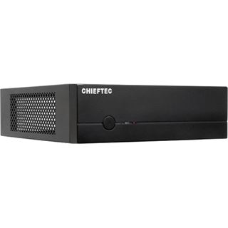 Chieftec Compact IX-01B ITX Tower ohne Netzteil schwarz