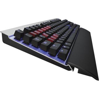 Corsair Vengeance K70 CHERRY MX Red USB Deutsch silber/schwarz