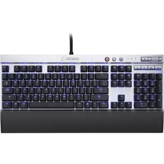 Corsair Vengeance K70 CHERRY MX Red USB Deutsch silber/schwarz