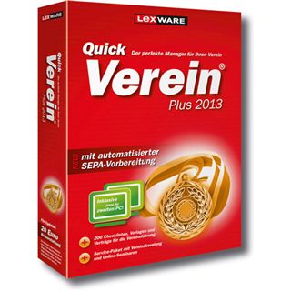 Lexware QuickVerein Plus 2013 32/64 Bit Deutsch Grafik Vollversion