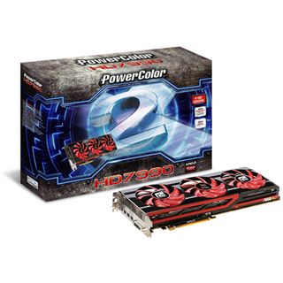 6GB PowerColor Radeon HD 7990 Aktiv PCIe 3.0 x16 (Retail)
