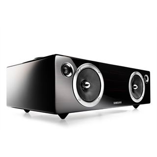 Samsung DA-E751 Dual Dock Lautsprecher 2.1 System 100W RMS braun