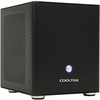 Cooltek Coolcube Mini ITX Tower ohne Netzteil schwarz