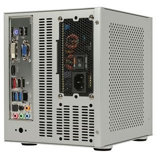 Cooltek Coolcube Mini ITX Tower ohne Netzteil silber