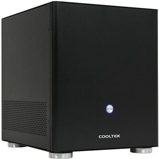 Cooltek Coolcube Maxi ITX Tower ohne Netzteil schwarz