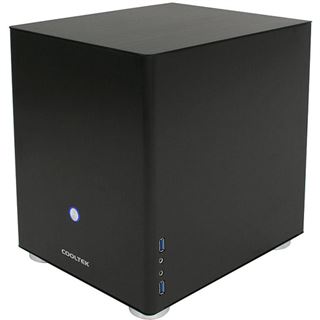 Cooltek Coolcube Maxi ITX Tower ohne Netzteil schwarz