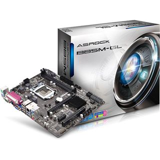ASRock B85M-GL Intel B85 So.1150 Dual Channel DDR3 mATX Retail