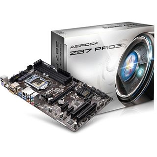ASRock Z87 Pro3 Intel Z87 So.1150 Dual Channel DDR3 ATX Retail