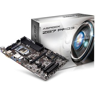 ASRock Z87 Pro3 Intel Z87 So.1150 Dual Channel DDR3 ATX Retail