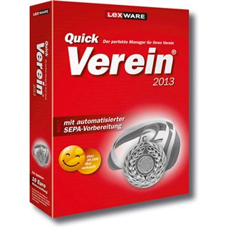 Lexware QuickVerein 2013 32/64 Bit Deutsch Office FPP PC (DVD)