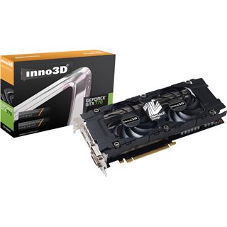 2GB Inno3D GeForce GTX 770 Herculez 2000 Aktiv PCIe 3.0 x16 (Retail)