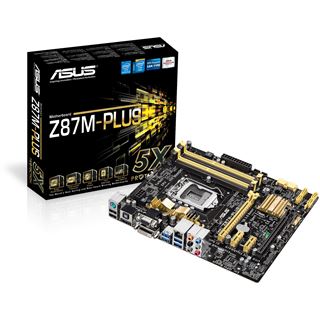 Asus Z87M-Plus (C1) Intel Z87 So.1150 Dual Channel DDR3 mATX Retail