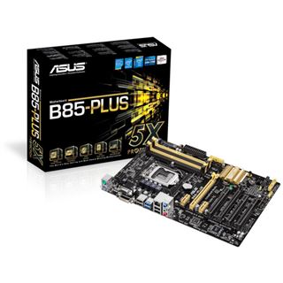 Asus B85-Plus (C1) Intel B85 So.1150 Dual Channel DDR3 ATX Retail