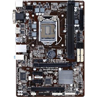 Gigabyte B85M-HD3 Intel B85 So.1150 Dual Channel DDR3 mATX Retail