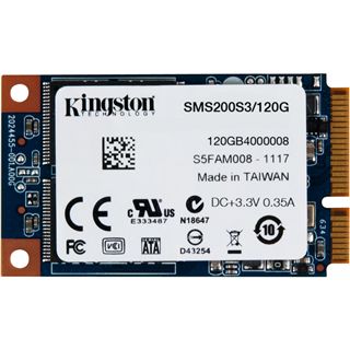 120GB Kingston mS200 mSATA 6Gb/s MLC asynchron (SMS200S3/120G)