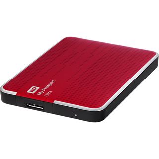 WD My Passport Ultra WDBZFP0010BRD-EESN 2.5" (6.4cm) USB 3.0 rot