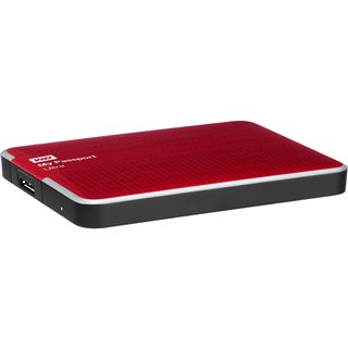 WD My Passport Ultra WDBZFP0010BRD-EESN 2.5" (6.4cm) USB 3.0 rot